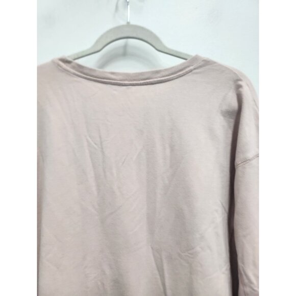 Wildfox Womens Sweatshirt XL Pink But First Cocktails Pullover Lounge Athleasure - Picture 9 of 9